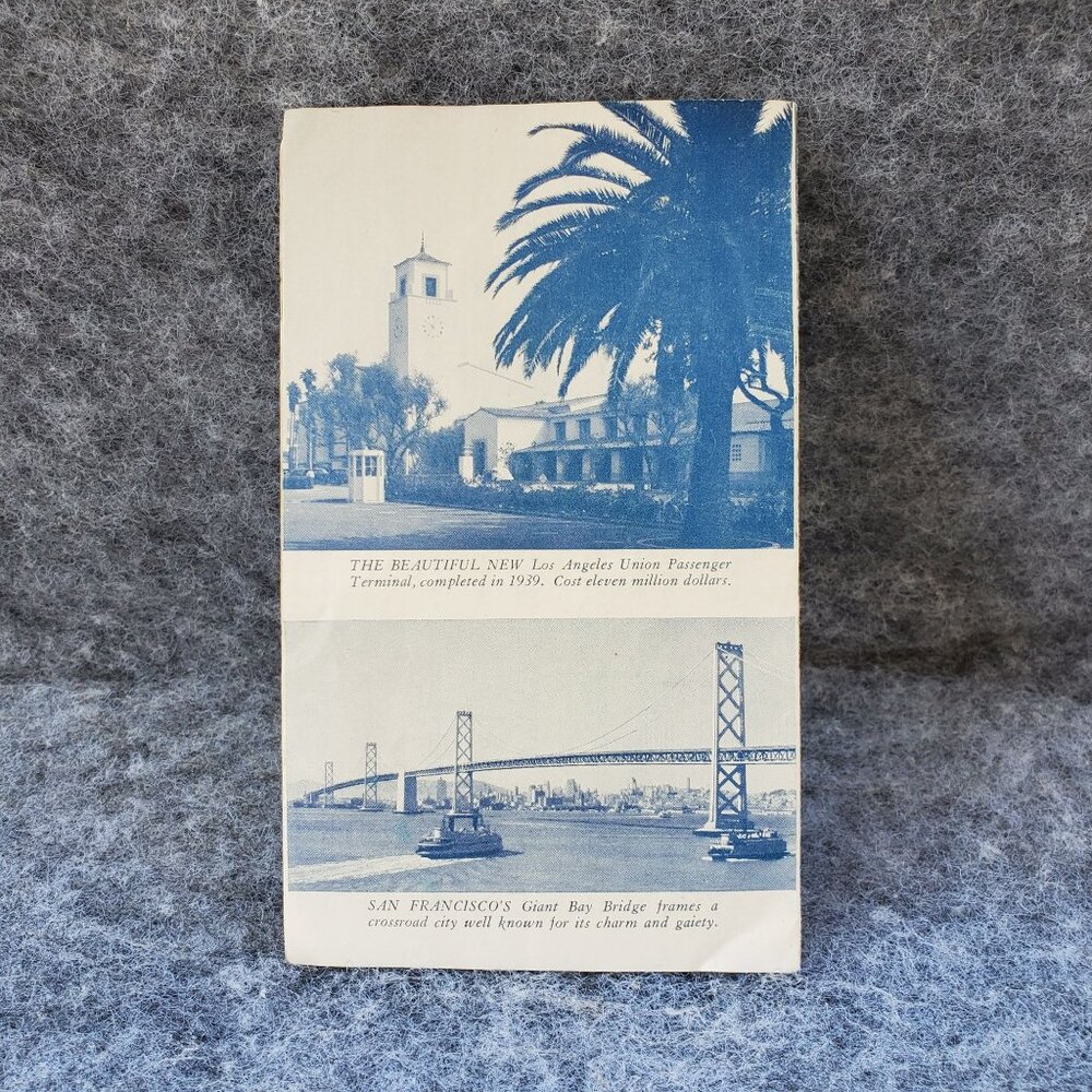 VTG Southern Pacific Railway Brochure Your Daylight Trip California Countryside - Picture 2 of 9